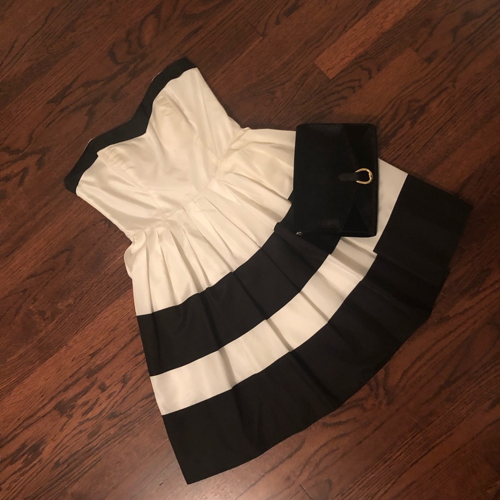 Black and white dress!
